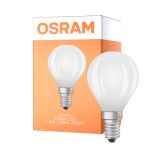 Osram LED Classic LED E14 Birne Fadenlampe Matt 1.2W 255lm - 840 Kaltweiß | Ersatz Für 25W