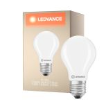 Ledvance Classic LED E27 Birne Fadenlampe Matt 7.5W 1055lm - 827 Extra Warmweiß | Dimmbar - Ersatz für 75W