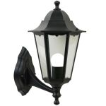 Nordlux Cardiff Up Wandleuchte Aluminium Schwarz | Geeignet für 1x E27