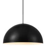 Nordlux Ellen 40 Pendelleuchte Metall Schwarz | Geeignet für 1x E27