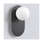 Emibig Wand und Deckenleuchte Viva Stahl Schwarz | Geeignet für 1x G9 - Max 8W