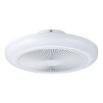 Eglo Ventilator Sayulita 1 ABS Weiß 25.3W 820lm - 827-865 Abstimmbares Weiß + RGB | Dimmbar