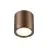 SLV Oculus Deckenleuchte Aluminium Bernstein Rund 11W 780lm 100D - 920-930 Dim To Warm | Höchste Farbwiedergabe - Dimmbar 