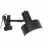Nordlux Tischlampe Matis Clamp Metall Schwarz | Geeignet für 1x E27