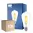 Mehrfachpackung 10x Philips MASTER Value LED Glühbirne E27 Edison Fadenlampe Klar 5.9W 806lm - 922-927 Dim to Warm | Höchste Farbwiedergabe - Ersatz Für 60W