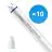 Mehrfachpackung 10x Philips LED Röhre T8 MASTER (EM/Mains) High Output 8W 1050lm - 840 Kaltweiß | 60cm - Ersatz für 18W