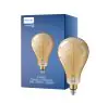 Philips Classic LED Glühbirne E27 Birne Gold 7W 470lm - 818 Extra Warmweiß | Dimmbar - Ersatz für 40W