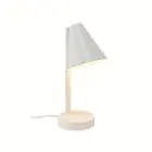 Nordlux Tischlampe Wilmer Metall Weiß | Geeignet für 1x E14