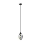 Emibig Pendelleuchte Astral Stahl Schwarz | Geeignet für 1x E14 - Max 10W