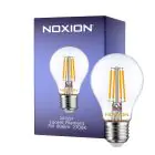 Noxion Lucent Fadenlampe LED E27 Birne Klar 7W 806lm - 827 Extra Warmweiß | Ersatz für 60W