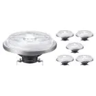 Mehrfachpackung 6x Philips MASTER LED Spot G53 AR111 10.8W 600lm 9D - 927 Extra Warmweiß | Höchste Farbwiedergabe - Dimmbar - Ersatz für 50W