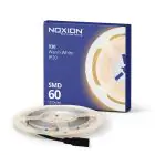 Noxion LED-Streifen Naga 5 Meter IP20 SMD2835/60 24V 4.8W/m 930 /8mm/100mm + DC Kabel