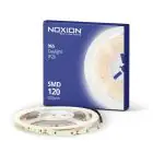 Noxion LED-Streifen Naga 5 Meter IP20 SMD2835/120 24V 9.6W/m 965 /8mm/50mm + DC Kabel