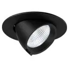 Noxion LED-Spot Forza V2 Aluminium Schwarz 28W 3300lm 36D - 930-940-957 CCT | 160mm - Ausschnitt 145mm - Höchste Farbwiedergabe