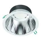 Philips LED Downlight Coreline DN142B Aluminium Weiß 19.2W 2300lm 60D - 840 Kaltweiß | Ausschnitt 200mm - IP54 - UGR
